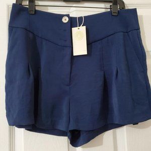 Ramy Brook Blue Damon Shorts